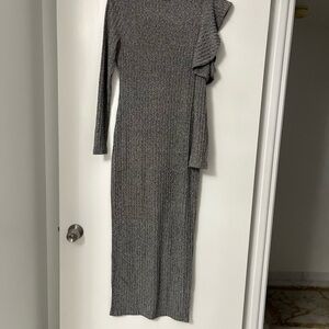 SHEIN Charcoal Knit Top